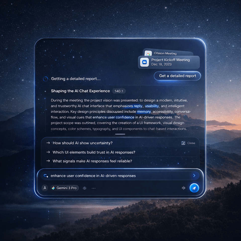 Chatbot customization screen